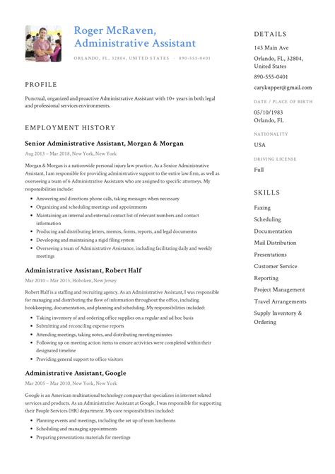 19 Administrative Assistant Resumes And Guide Pdf 2023