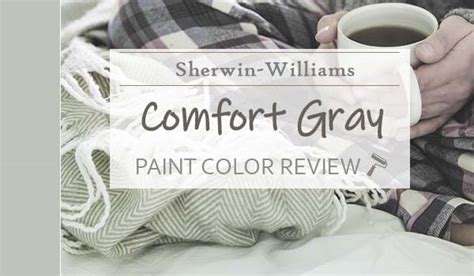 Sherwin Williams Comfort Gray Review - A Bold and Relaxing Green-Gray ...