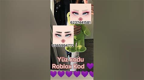 Roblox Yüz Kodları Youtube