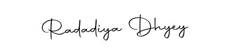 70 Radadiya Dhyey Name Signature Style Ideas Excellent Esignature