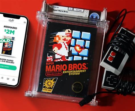 Novo Recorde Cartucho Do Super Mario Bros Vendido Por Mais De 2 Milhões