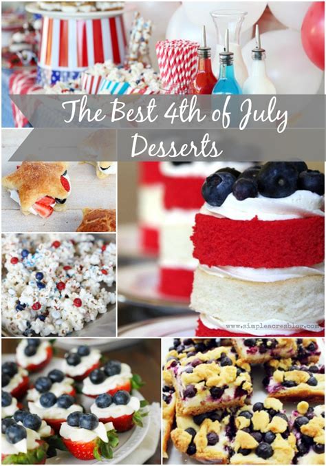 The Best Fourth Of July Desserts Simple Acres Blog