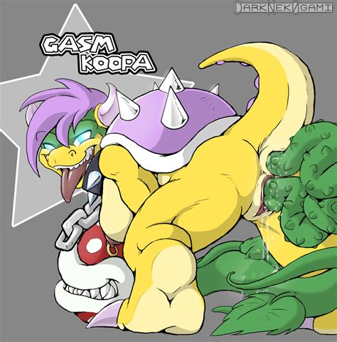 Rule 34 Darknek0gami Dendrophilia Koopa Mario Series Nintendo Piranha Plant Straight Hair