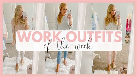 Work Outfits Of The Week What I Wear To Work As A Physical Therapist