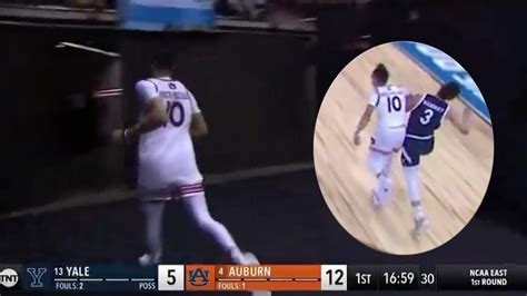 Auburn Player Ejected For Dirty Elbow IMMEDIATELY Posts Online