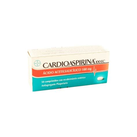 Cardioaspirina 100 Ec X 50 Comp Easyfarma