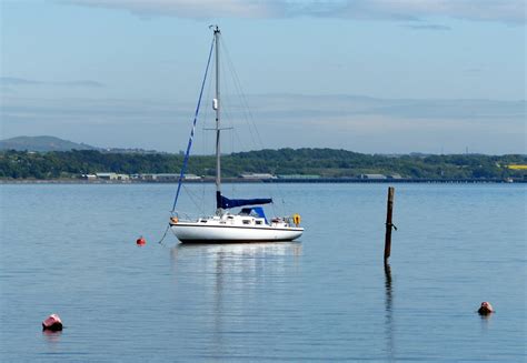 Sailing Boat Moored Off The Coast Of Mat Fascione Cc By Sa