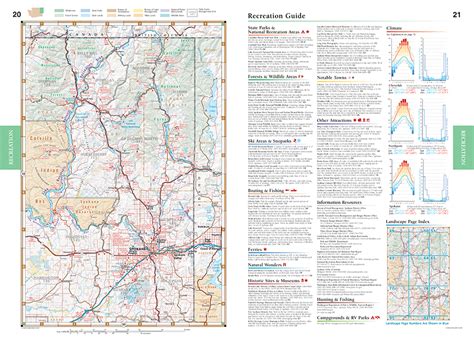 Washington Road & Recreation Atlas — Benchmark Maps