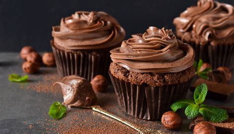 Receta Para Hacer Cupcakes De Chocolate A La Menta