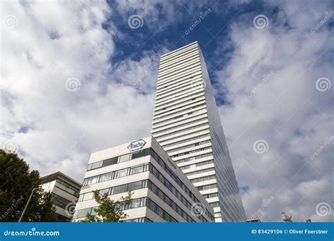 Roche Tower in Basel, Switzerland Editorial Photo - Image of building ...