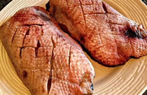 Pan Seared Canada Goose Breasts With Blackberry Sauce Harvesting Nature