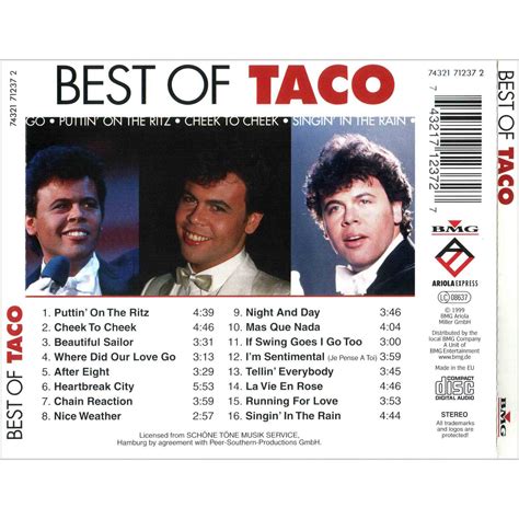 Best Of Taco Taco Mp3 Buy Full Tracklist