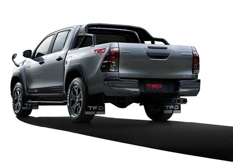 Toyota Reveals Japan Only Hilux Black Rally Edition With Trd Parts