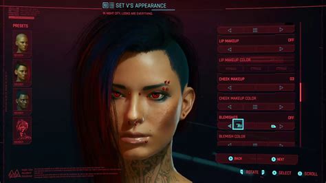 Cyberpunk 2077 Female Character Creation With Big Boobs Youtube