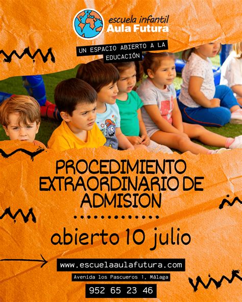 Procedimiento Extraordinario De Admisi N Para Escuela Infantil