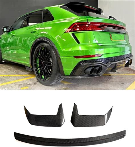 Amazon Vaoona Rsq Spoiler Real Carbon Fiber Rear Roof Spoiler