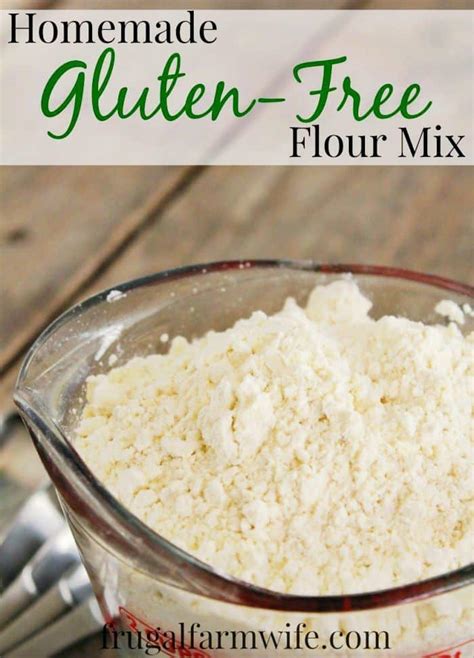 Gluten Free Flour Mix Recipe The Frugal Farm Wife