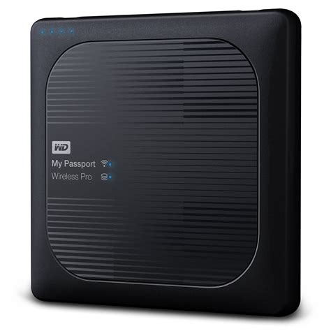 Wd 2tb My Passport Wireless Pro Usb 30 Wdbp2p0020bbk Nesn Bandh