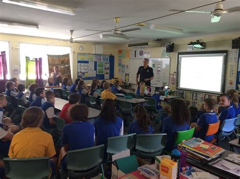 On-line safety talk at Fitzgerald State Primary School - Mackay