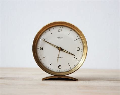 Beautiful Alarm Clock From Junghans Bivox Etsy