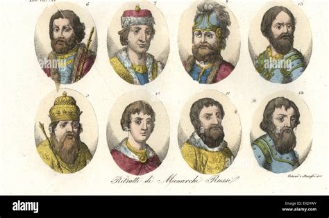 Russian Rulers Illustration Hi Res Stock Photography And Images Alamy