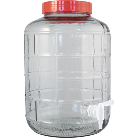 Farro Glass Glass Carboy Wide Mouth Carrying Harness Ported W