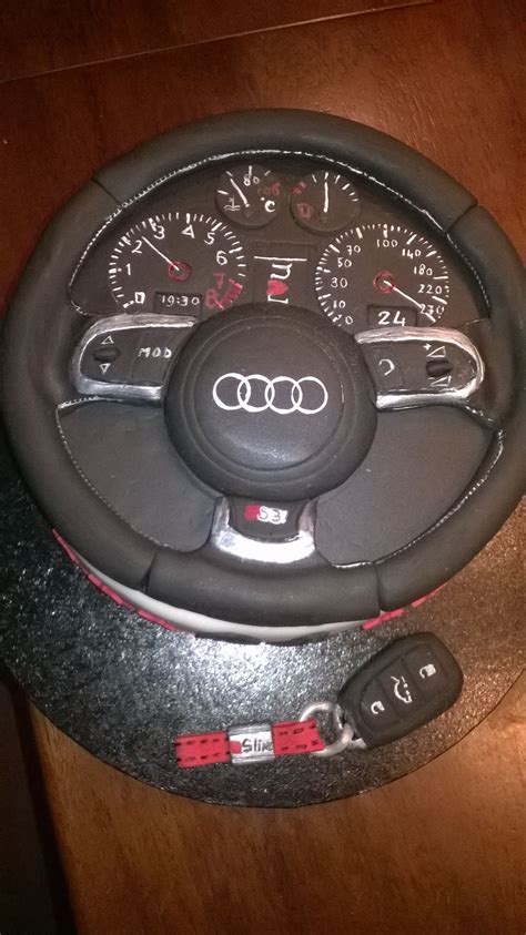 Audi Steering Wheel Auto Torte Audi Torte Kuchen In Autoform