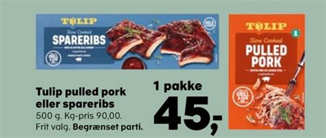 Tulip Spareribs Tilbud Hos Superbrugsen