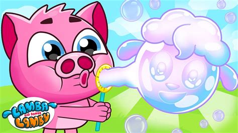 Blowing Bubbles Song Funny Kids Songs And Nursery Rhymes By Lamba