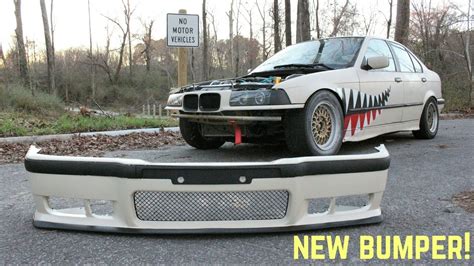 M3 Bumper Finally Bmw E36 325i Drift Build Ep12 Youtube