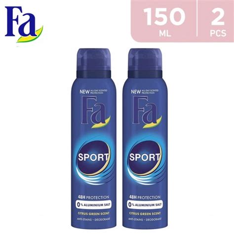 Buy Fa Sport Deodorant Spray 2 X 150 Ml توصيل