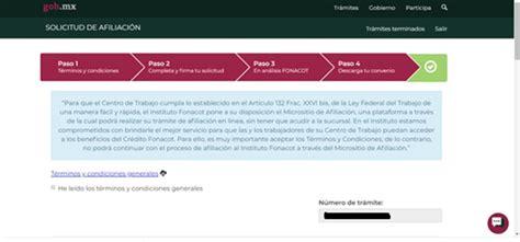 Afiliación de Centros de Trabajo a través de internet FONACOT