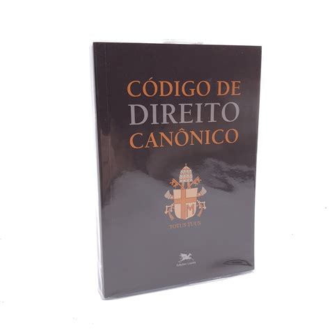 Livro Código de Direito Canônico Edição Bolso Capa Cristal