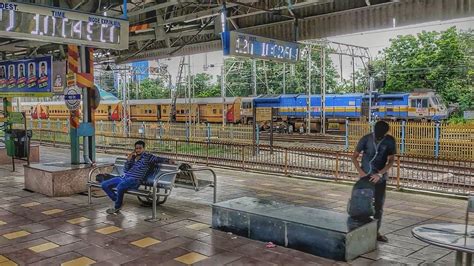 Kochuveli Express Arriving At Vasai With Sabarmati Wdp D