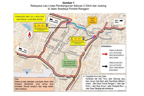Dishub Dki Lakukan Rekayasa Lalu Lintas Di Pondok Ranggon Antara News