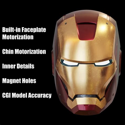 Iron Man Mark 7 Helmet Pepakura