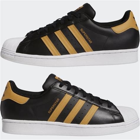 Adidas Superstar Shoes Black Mens Lifestyle Adidas Us