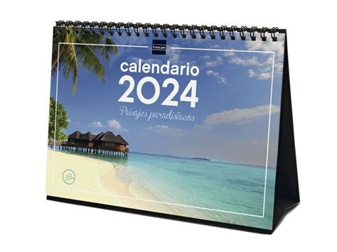 Finocam Calendario Sobremesa Paisajes Paradisiacos Calendarios