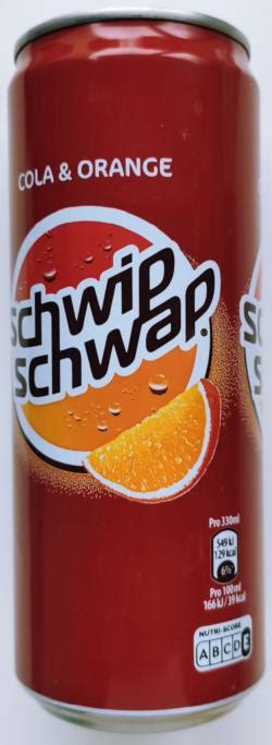 Schwip Schwap Cola Orange Soda Ml Schwip Schwap Cola Germany