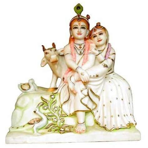 Eco Friendly Marble Radha Krishna Statue At Best Price In Jaipur