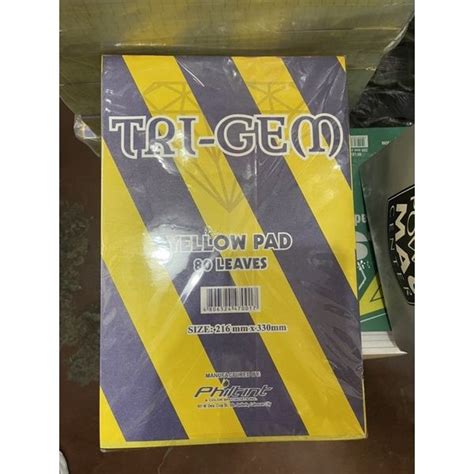 Trigem Yellow Pad Paper Lazada Ph