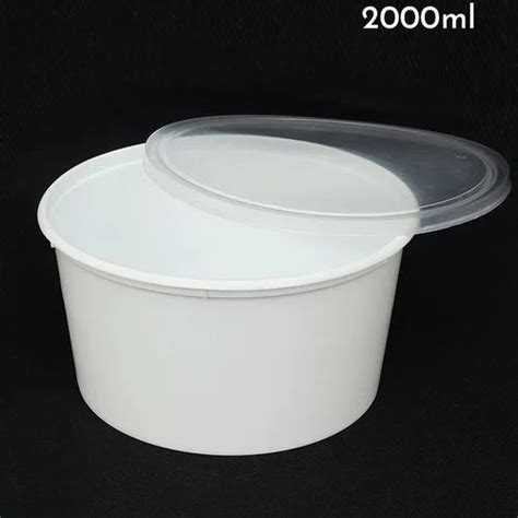 Ml Pp Food Container At Rs Piece Disposable Plastic Food