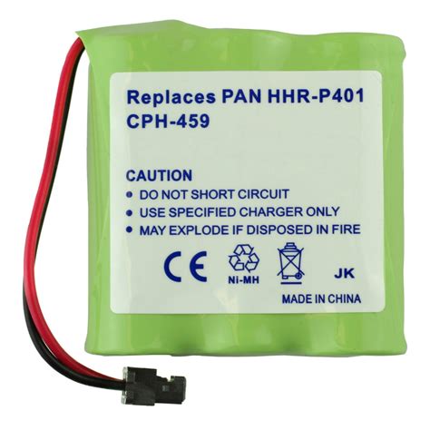 Replacement Panasonic HHR P401 Type 16 Cordless Phone Battery