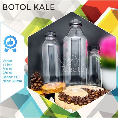 Jual Promo Ecer Botol Plastik Kale All Varian Botol Kale Liter