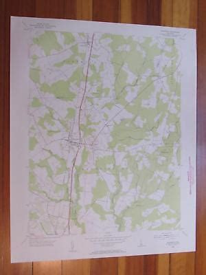 Greenwood Delaware 1957 Original Vintage USGS Topo Map | eBay