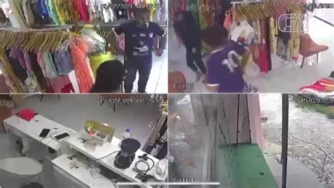 Vídeo Mostra Atendente Sofrendo Tentativa De Estupro Em Loja De Roupas