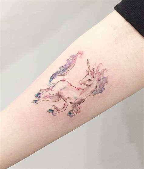 Share more than 72 unicorn tattoo small best - in.coedo.com.vn