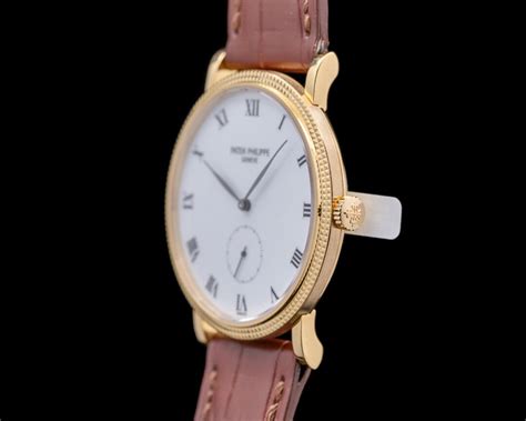 Patek Philippe J Calatrava K Yellow Gold Pp Serviced