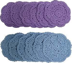 Amazon Ouyatoyu Doilies Cloth Lace Smallcrochet Doilies Place Mats