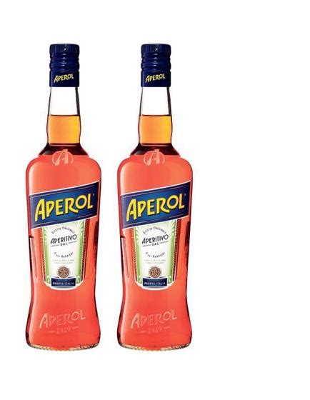 Kit Aperitivo Aperol 750ml Spritz 2 Unidades Aperitivos Alcoólicos